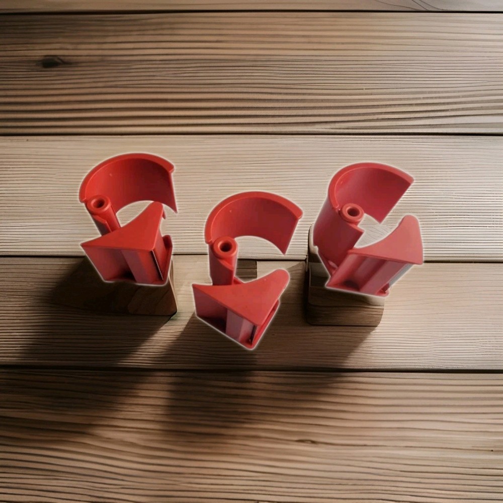 3 Plastic Dispenser Red. size Standart