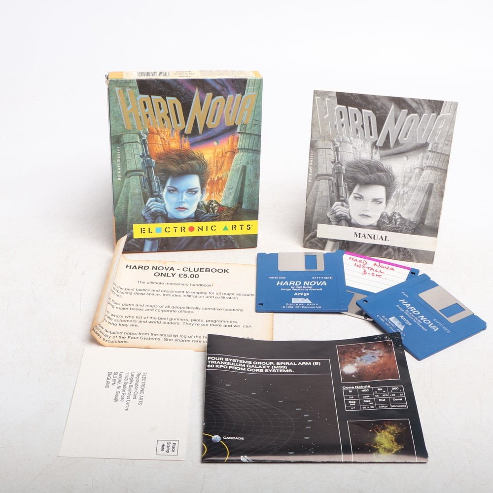 RARE!!!!!!! HARD NOVA Commodore Amiga Game