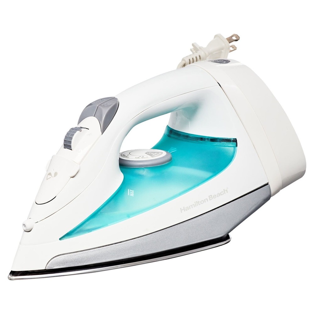 Retractable Cord Iron Steam Control Adjustable Steam Powerful Clothes Iron US