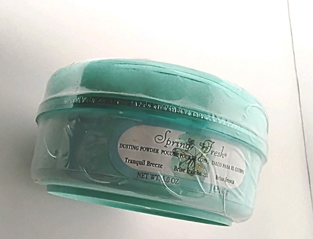 Vintage Belcam Spring Fresh Perfumed Dusting Powder 5 Oz Tranquil Breeze