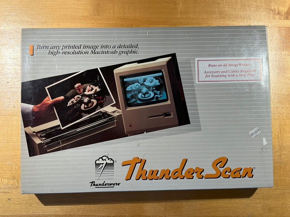 Boxed ThunderScan for ImageWriter, Opened but Never Used!