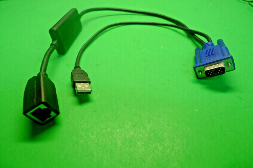 Genuine Dell Server Interface Pod Switch VM-RJ45 Cable 520-538-501 DP880