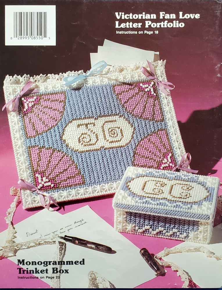 Victorian Enchantments Keepsakes Sampler Plastic Canvas Patterns By Plaid