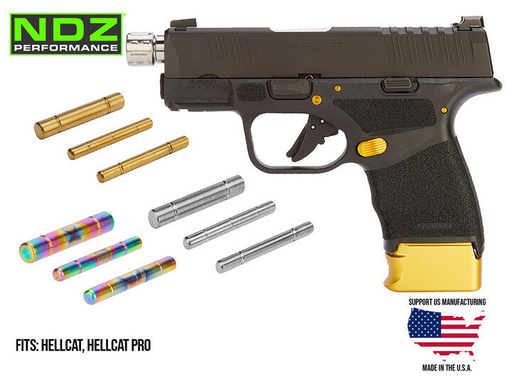 NDZ Springfield Hellcat Pro Comp RDP OSP Pin Kit Locking Trigger Housing SST