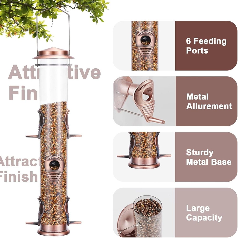 Classic Bird Feeder, Ring Pull Advantage
