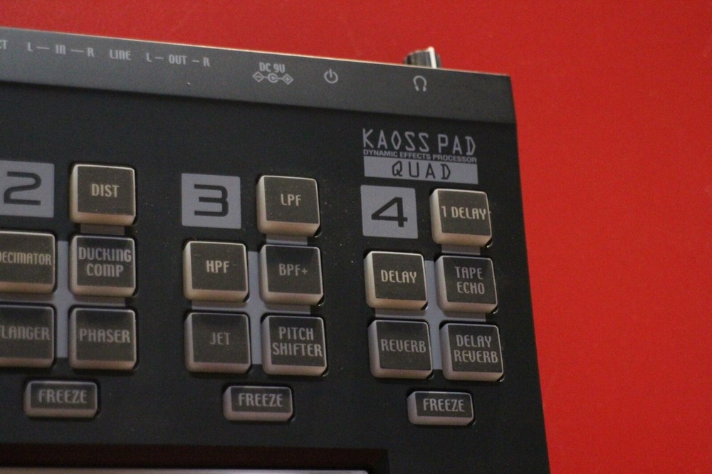 USED Korg KAOSS PAD QUAD Dynamic Effect Processor KP U2233 240424