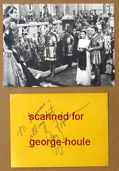 JAY ROBINSON - SIGNED  - DRACULA - THE ROBE- SHAMPOO