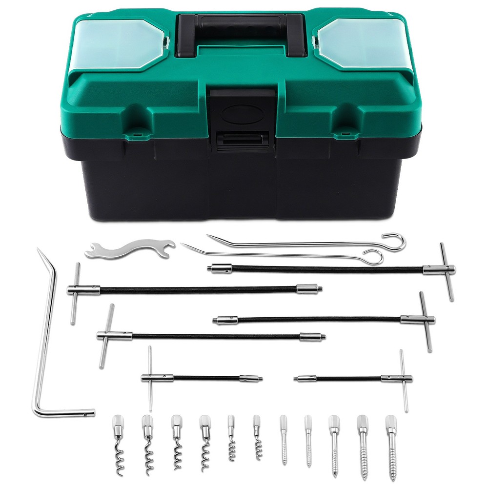 23pcs Packing Extractor Tool Valve Packing Removal Tool with Toolbox