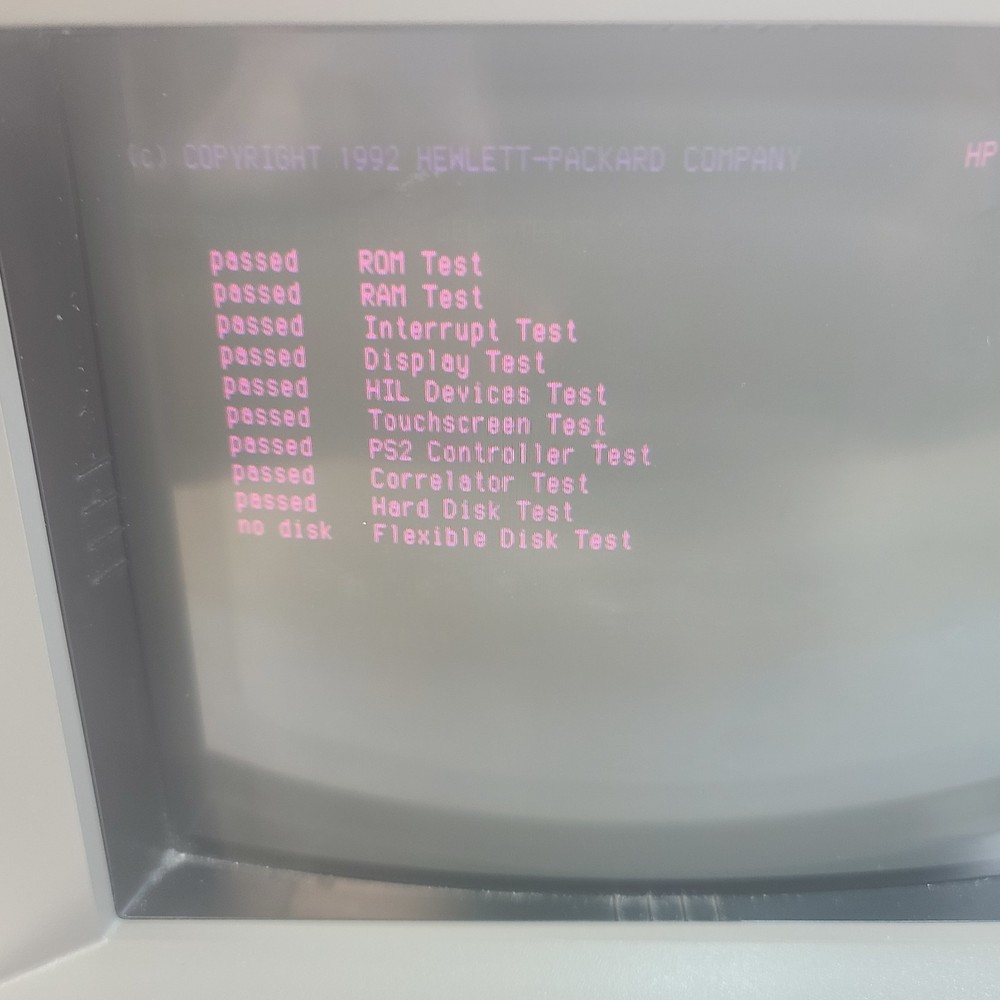 HP 16500C Logic Analysis System Mainframe w/ 16552A Module & 16522-61601 Cables