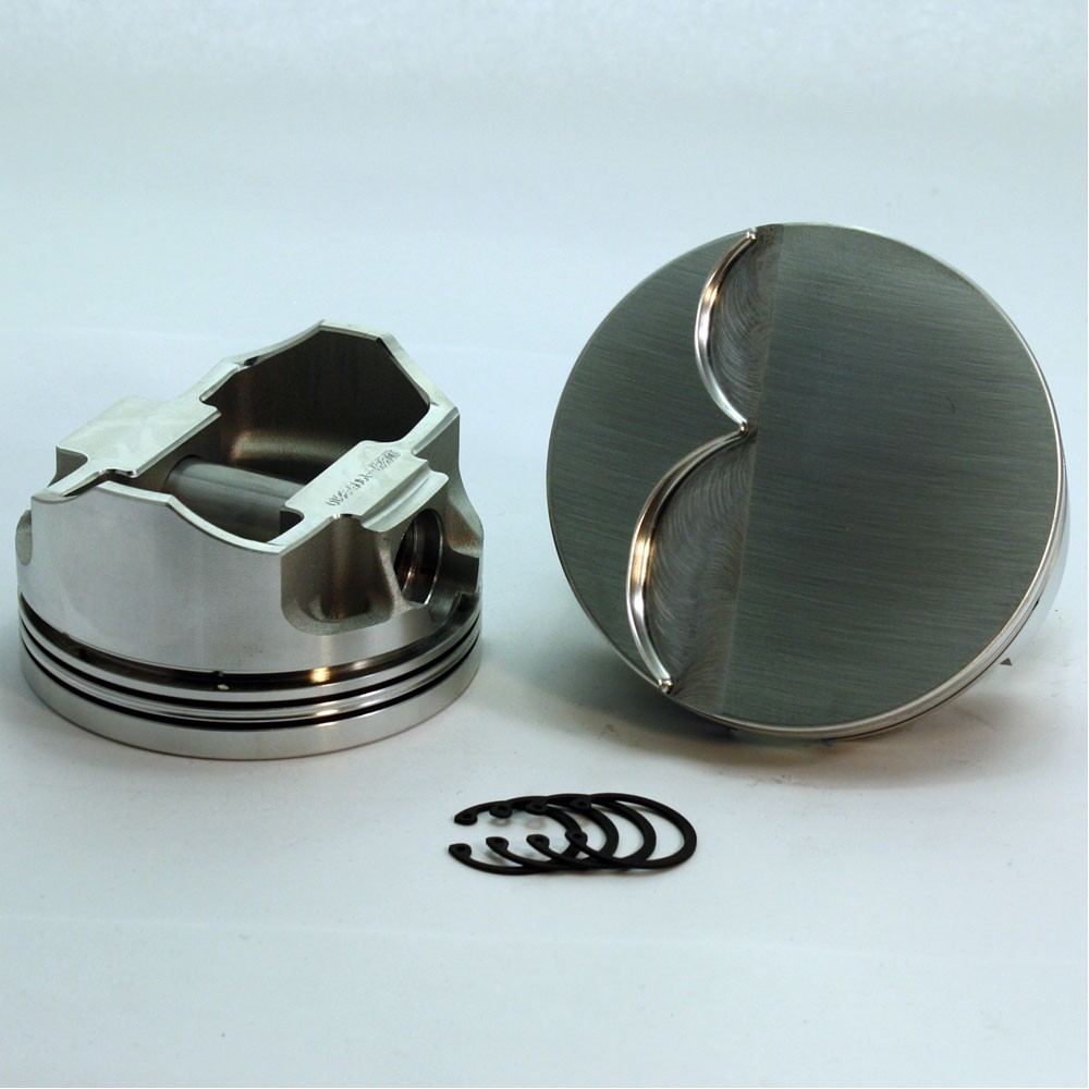 DSS Piston Set 1920-4075; SX 4.075" Bore -5cc Flat Top for Chevy LS3 Stroker
