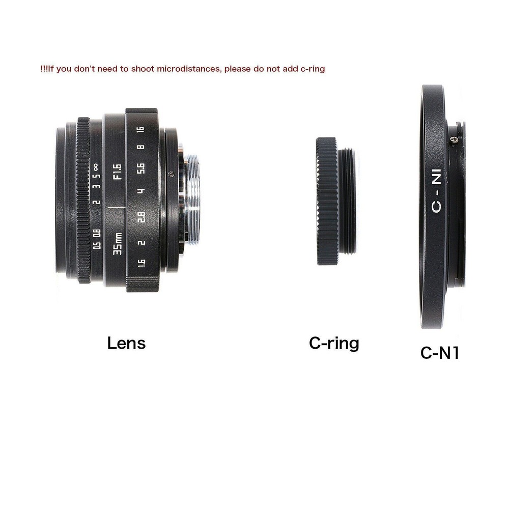 35mm f1.6 APS-C MC MFT M43 Lens for Olympus E-PL5 E-PL6 E-PL7 E-PL8 E-M1 E-M5