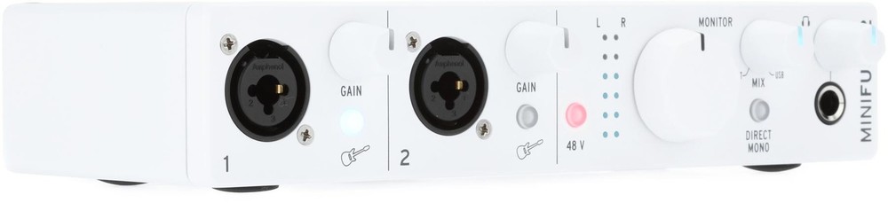 Arturia MiniFuse 2 USB-C Audio Interface - White
