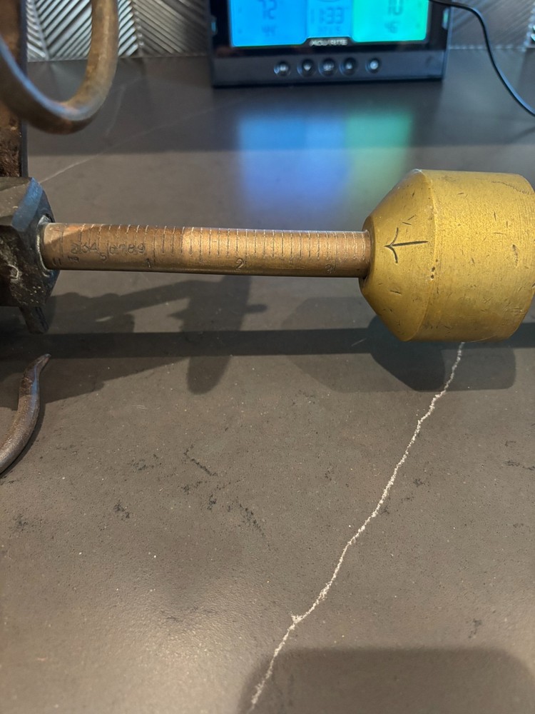 Antique Brass Hanging Balance Scale