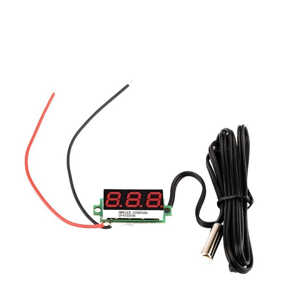 Digital Thermometer Accurate Temperature Measurement Easy Installation