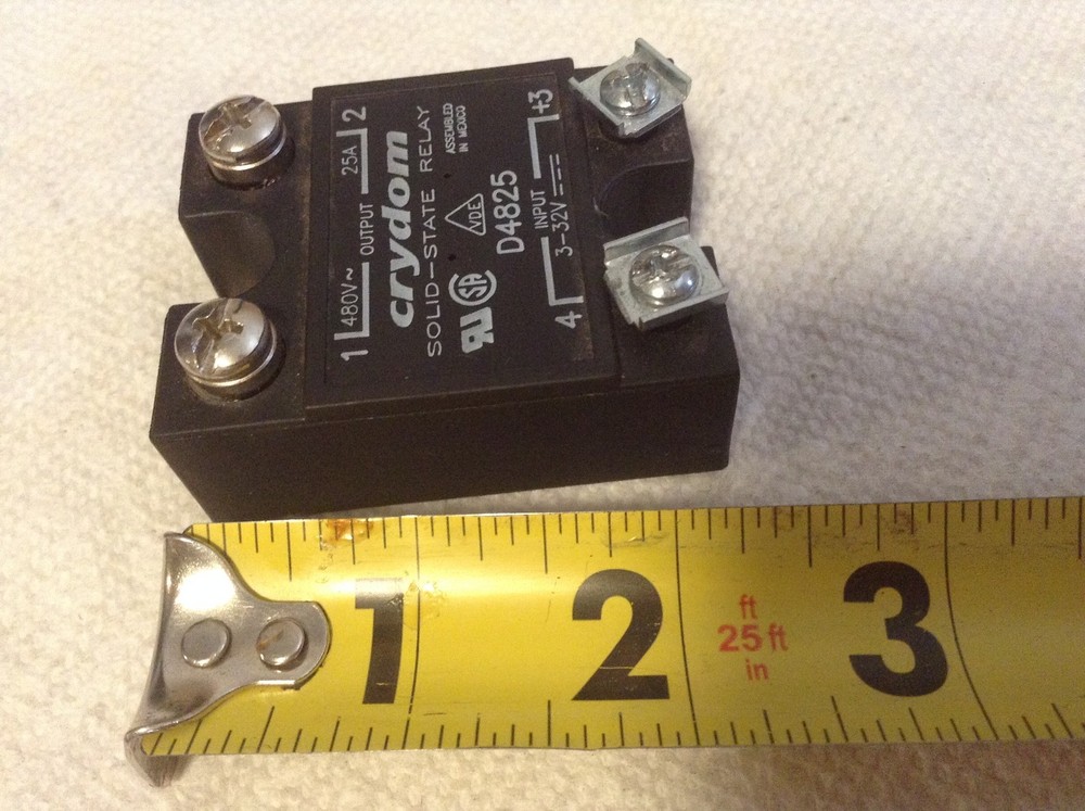 CRYDOM D4825 Solid State Relay 480VAC 25A