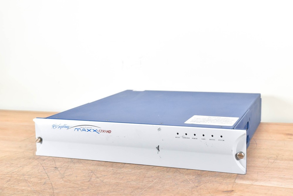 360 Systems MAXX-1200HD High Definition Broadcast Server CG0007R