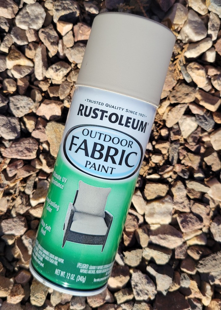 Rust-Oleum Outdoor Fabric Spray Paint MEDIUM GRAY - NEW Multiple Available