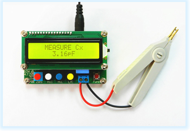 LC100-A Digital L/C Inductance Capacitance LCD Display Meter High Precision