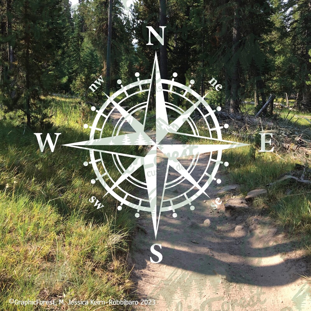 Compass Decal