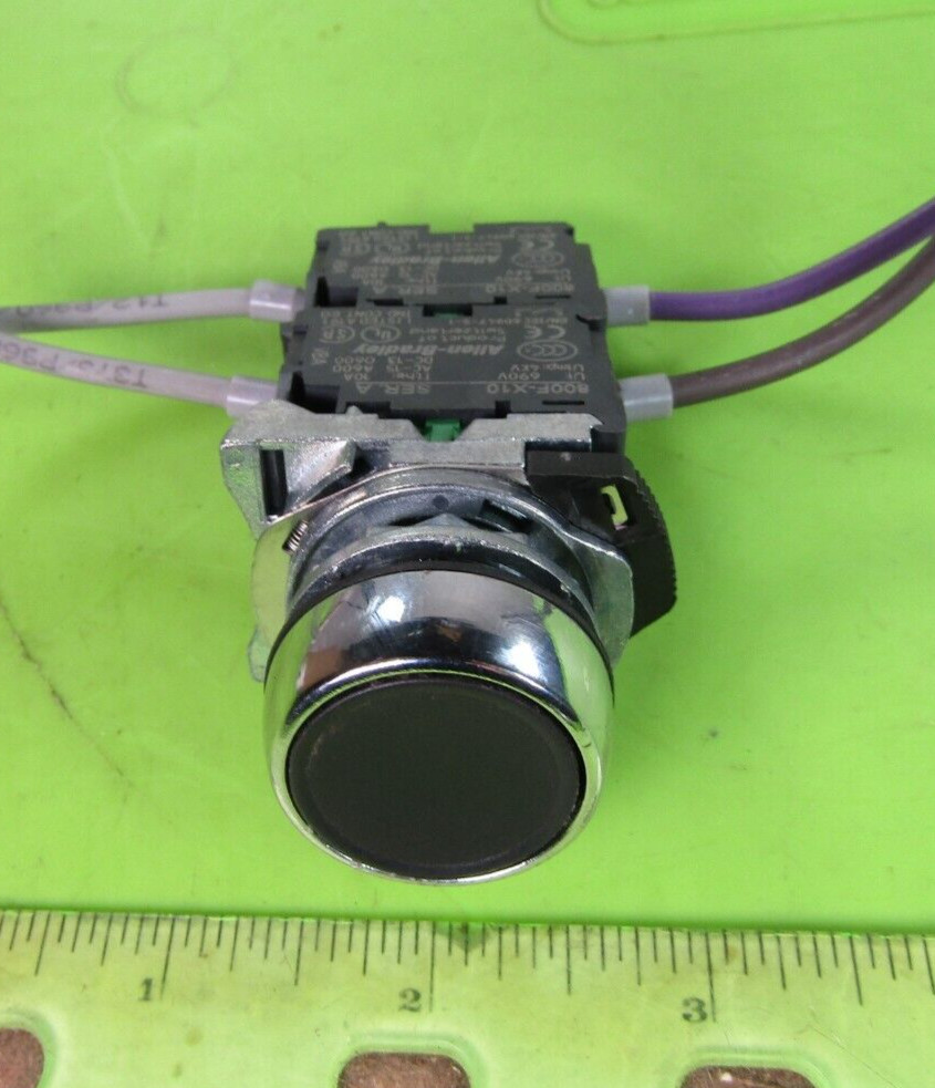 Allen Bradley Push Button Switch Ser. A 4 Wire🔥 p/n 800F-X10 Blocks🔥🔥