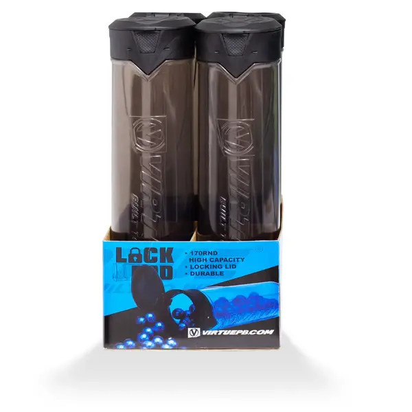Virtue Lock Pod V2 - 170 Ball Smoke - 4 Pack