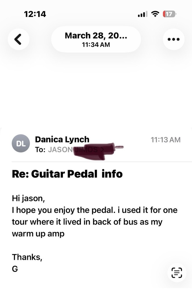 DigiTech RP360XP Guitar Effect Processor Pedal - George Lynch AUTOGRAPHED