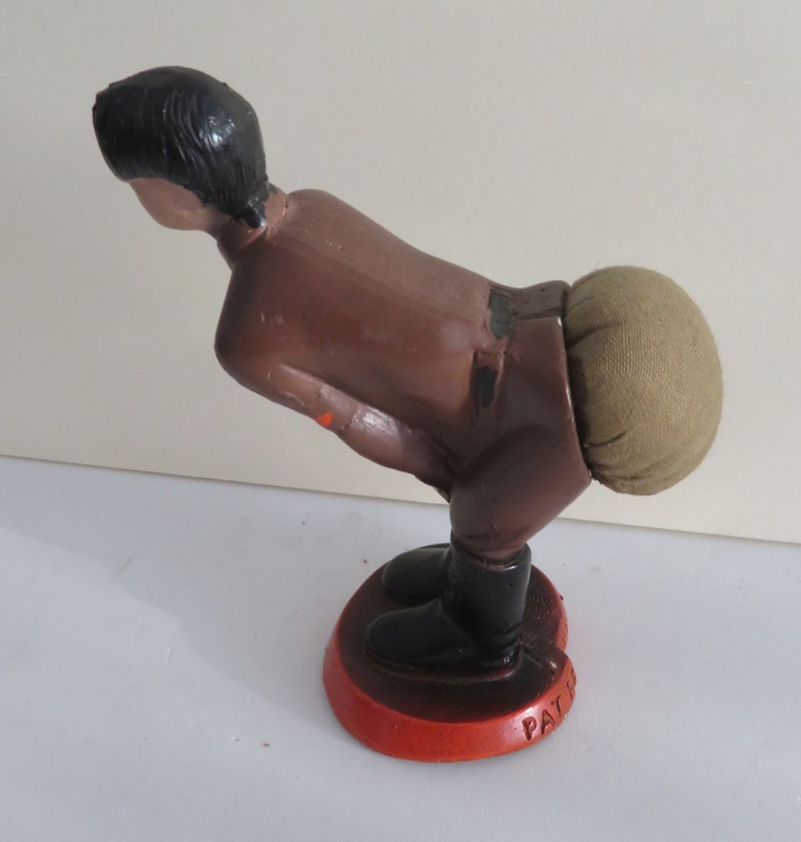 Vintage WWII Homefront Adolf Hitler Pin Cushion 1941 Hotzi Notzi Excellent