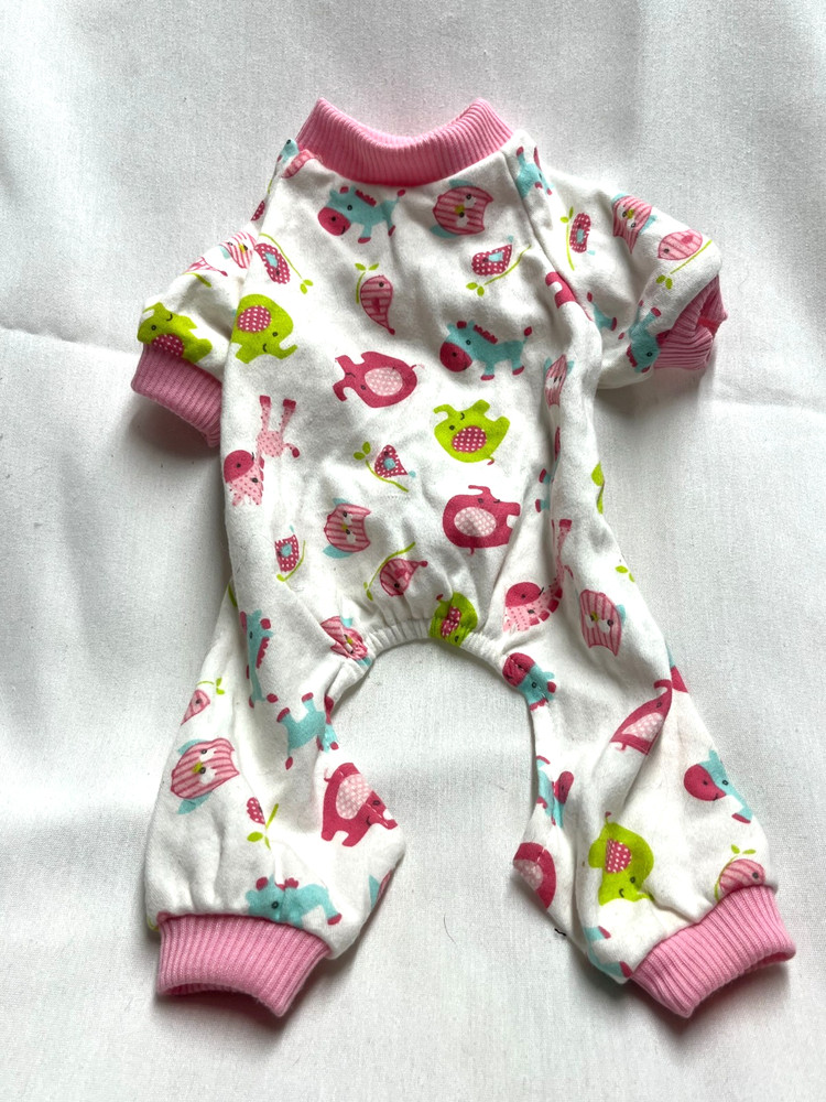 Small Dog Pink PJs- Size S