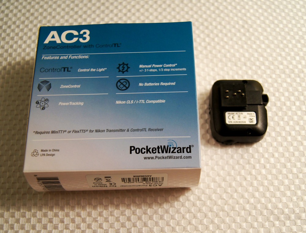 PocketWizard AC3 Zone Controller for Nikon AC3-N