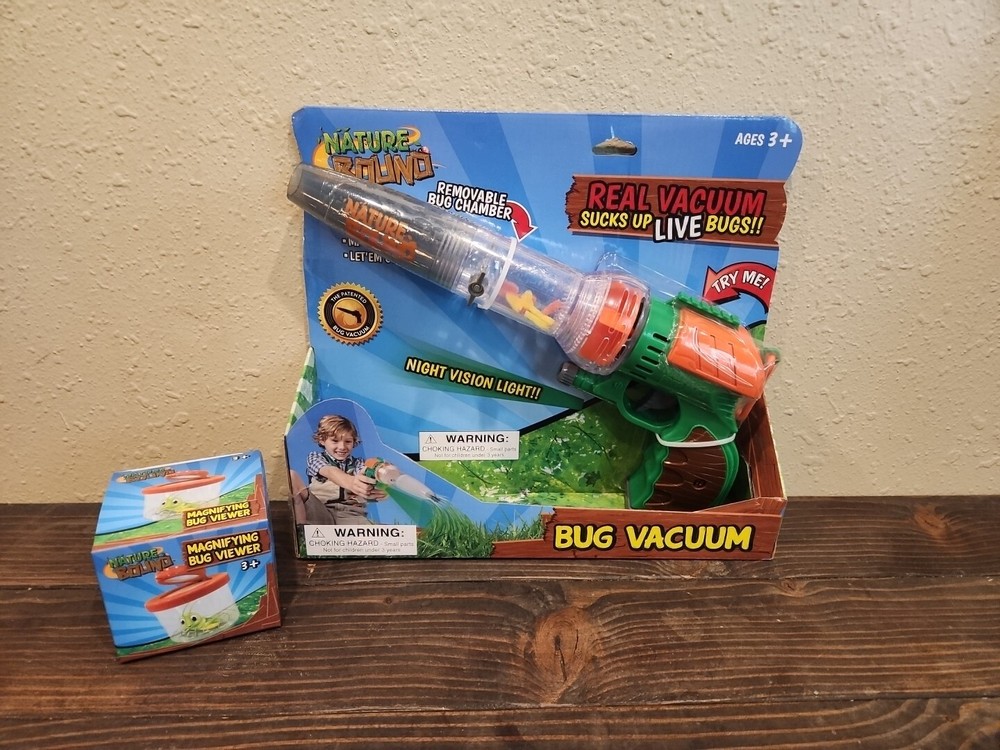 Nature Bound Bug Vacuum with Night Vision Light & Bonus Magnifying Bug Viewer