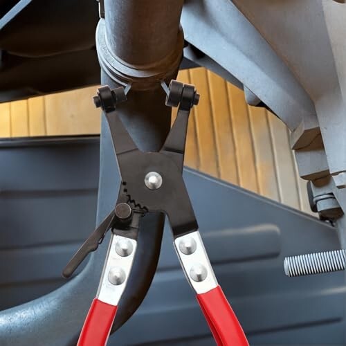 Hose Clamp Pliers， Tool For Removing And Installing Pipe Red