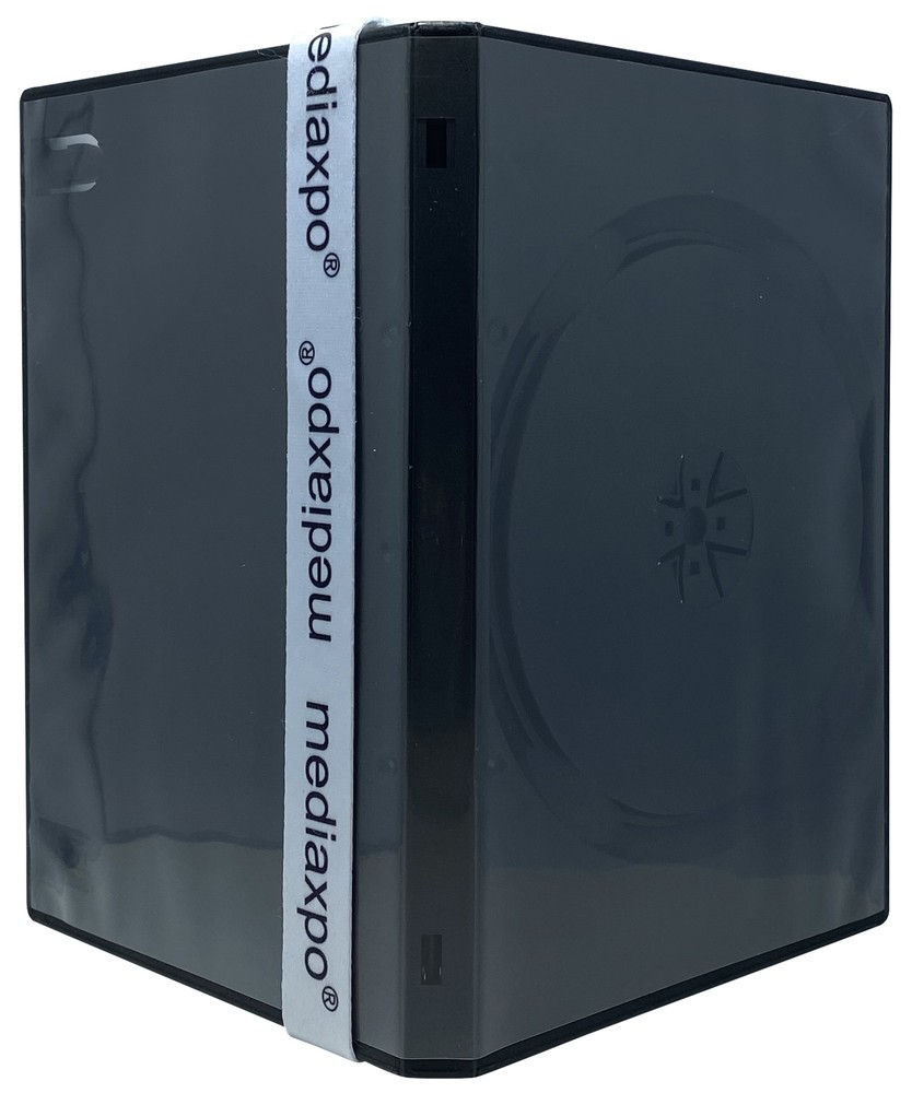 STANDARD Black Triple 3 Disc DVD Cases Lot