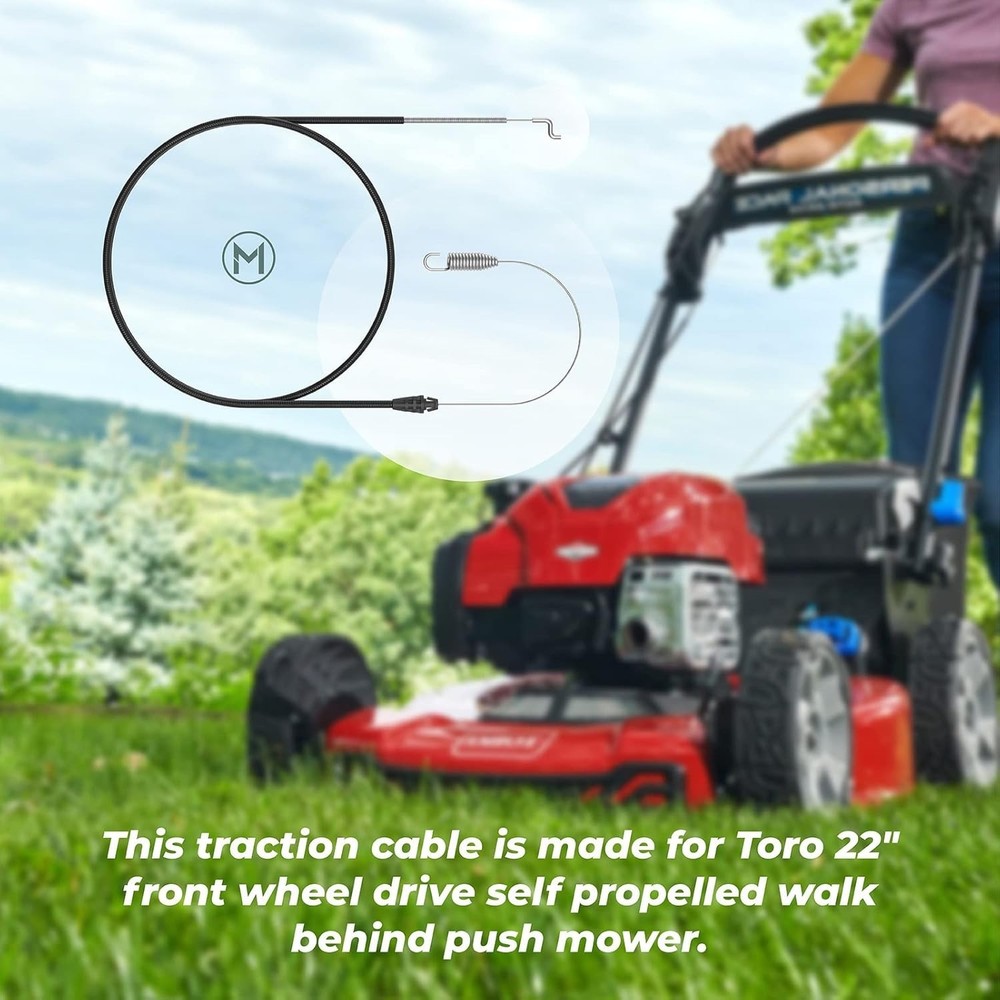 Replacement Toro 22" Recycler Mower Part - Front Wheel Drive Functionality