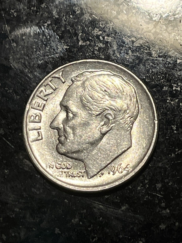 1964 P 10C Roosevelt Dime 90 % SIlver