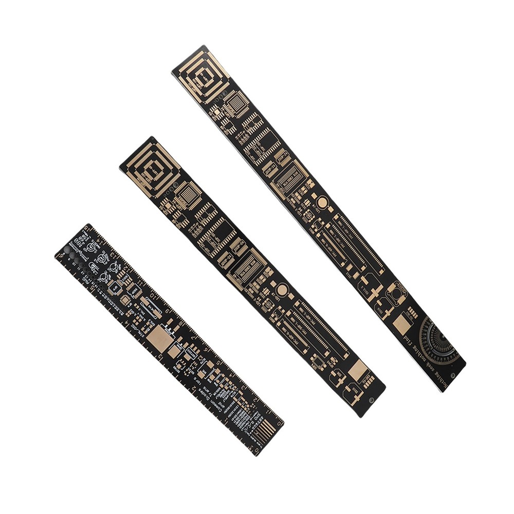 3PCS High Accuracy Multifunctional Printed Circuit Board Engineering Ruler For
