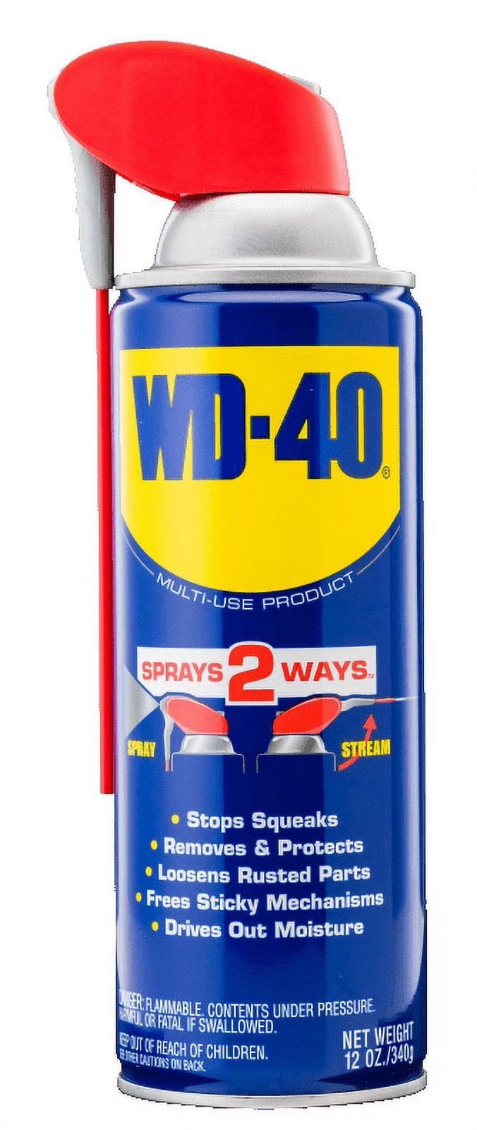 New Multi Purpose Original WD-40 Formula Lubricant Spray 3-PACK w/. Smart Straw