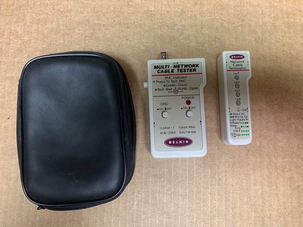 Belkin mutli network cable tester