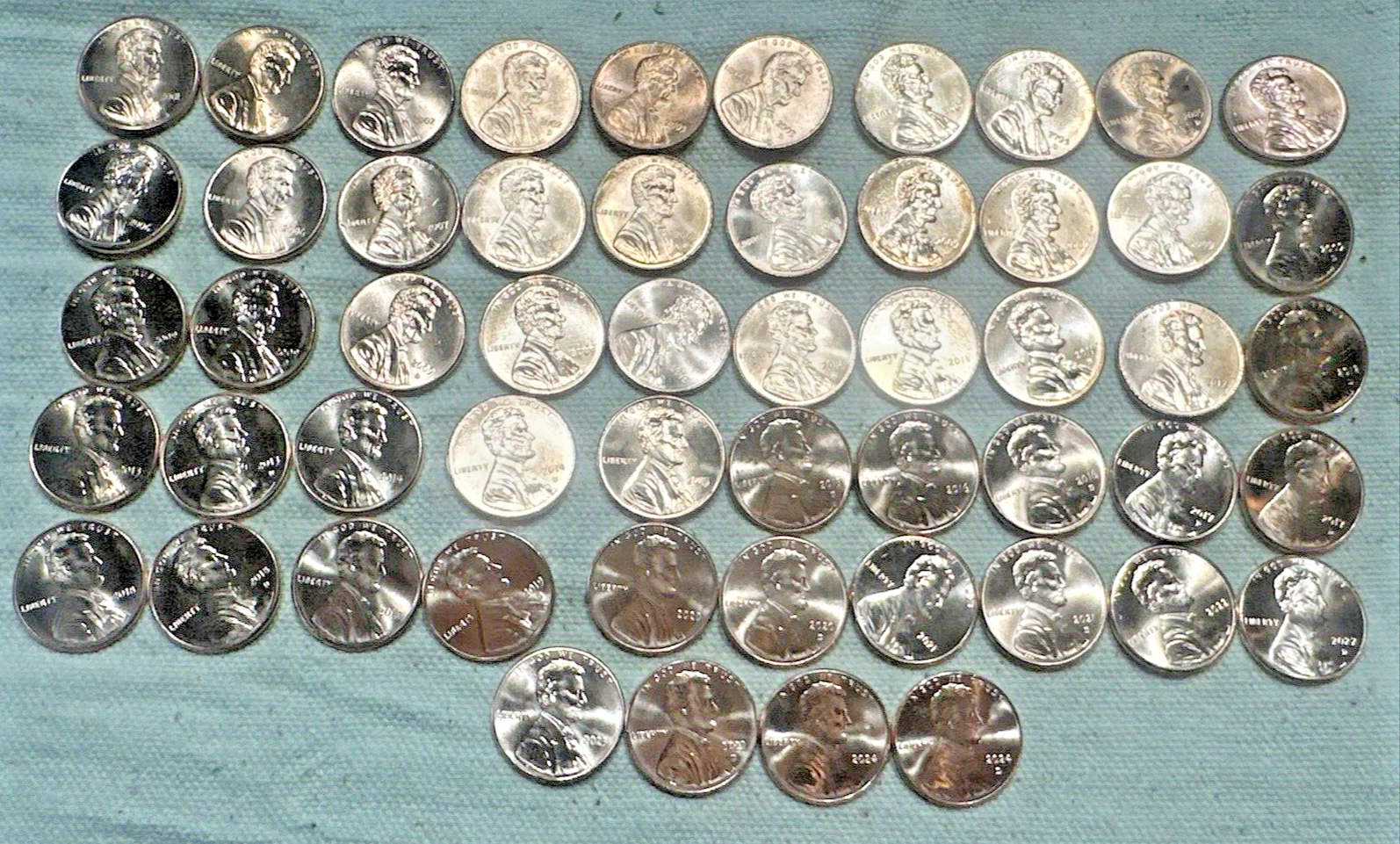 1959 - 2024 P & D S MS Set 148 Uncirculated Lincoln Includes 7 1982 & 60D SD