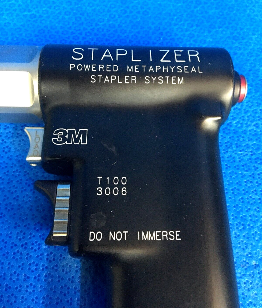 3M Staplizer Metaphyseal Staple System, T100, Incomplete.