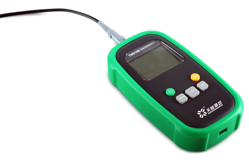 Handheld Gauss Meter Tesla Meter with 0-200mT 0-2000mT USB Interface Hall Probe