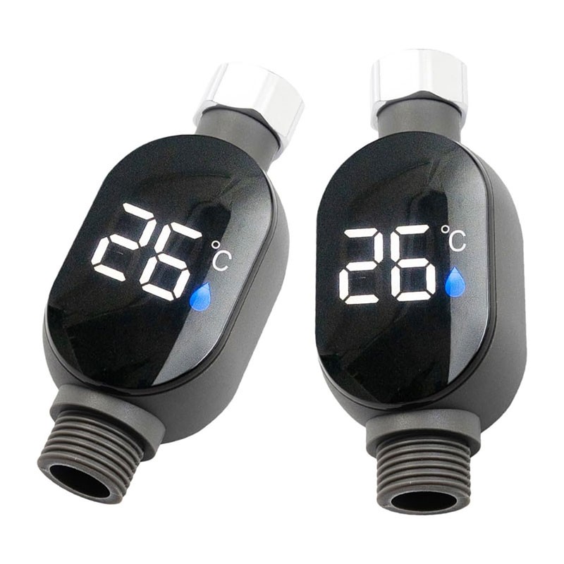 Digital LED Shower Thermometer | Smart Water Temperature Gauge for Bathroom Safe