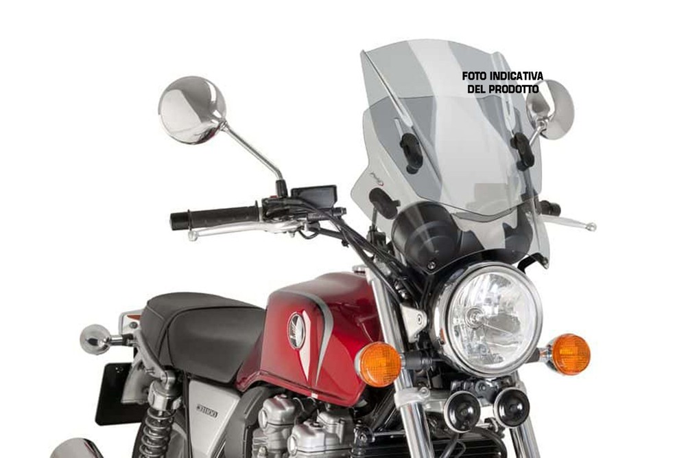PUIG WINDSCREEN UP & DOWN FOR TRIUMPH SPEEDMASTER 03-16 TINTED