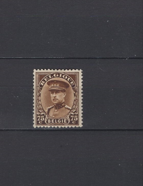 BELGIUM 1932 king Albert I MNH** 341