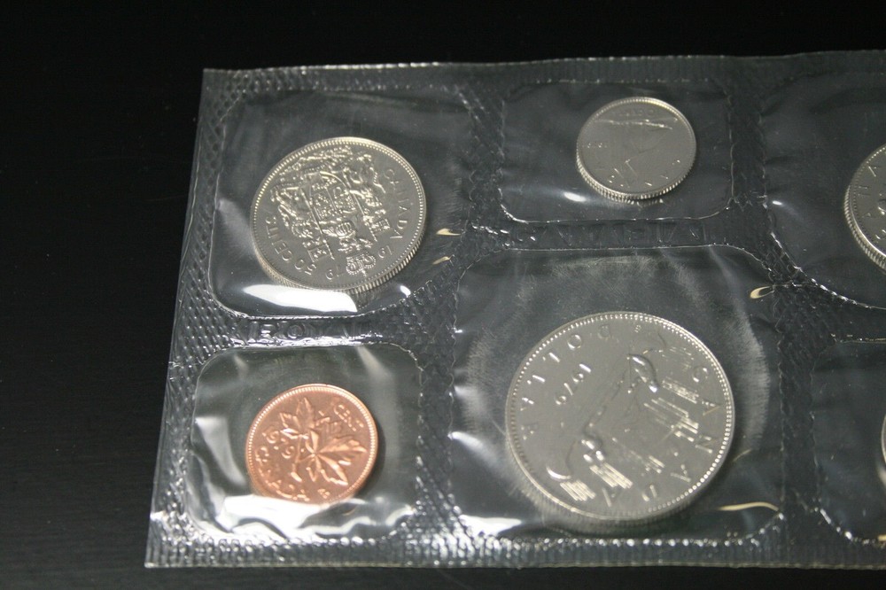 Uncirculated 6 Piece Coin 1979 Canada Mint Proof Like Set (NUM0803)