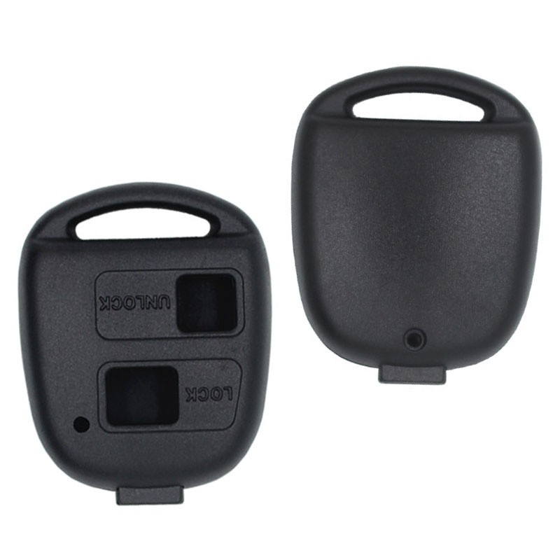 For Toyota Camry Prado Vios Previa Key Remote Case Shell Replace 2 Button