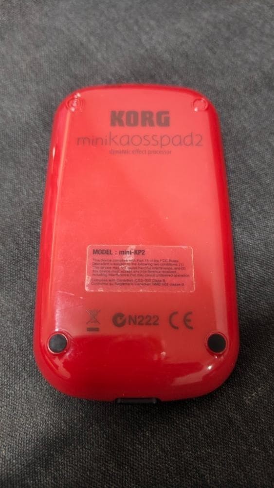 Korg mini KAOSS PAD 2 miniKP2 Dynamic Effect Processor DJ Touchpad 100 Effects