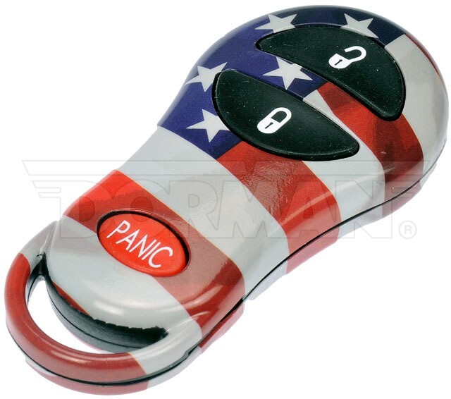 Dorman 13628US Keyless Remote Case American Flag