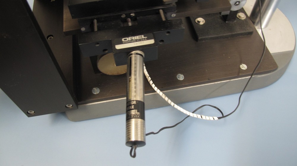 Precision Servo Drill Press System Servo Products With Olympus SZH Microscope