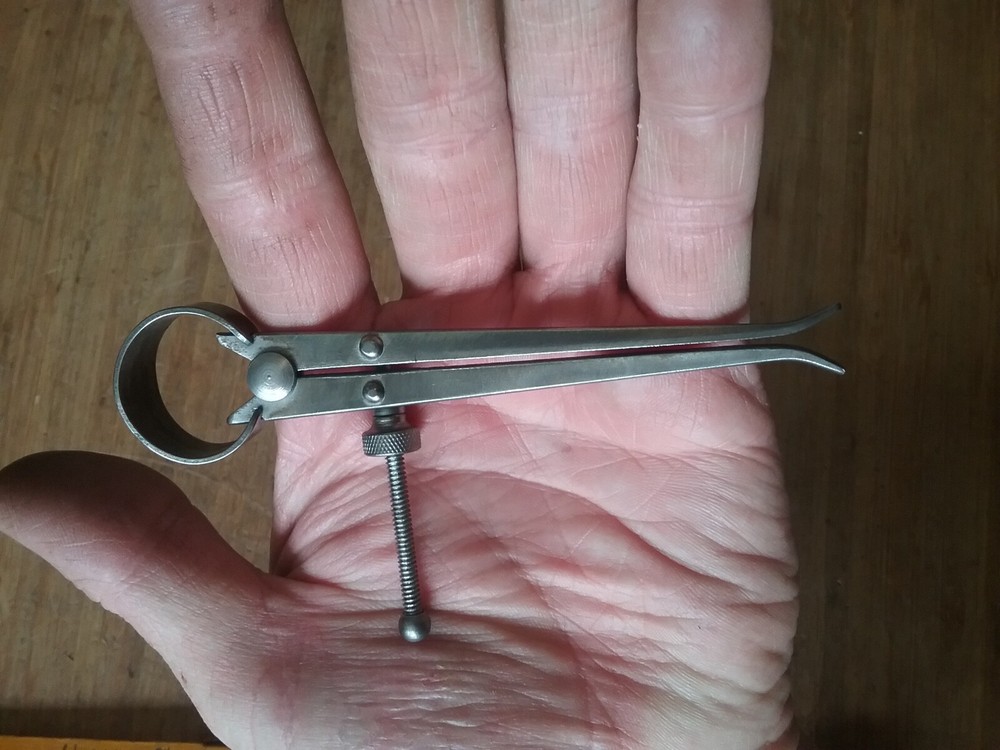 Antique 3 1/2 inch Inside Caliper Small Inside Caliper