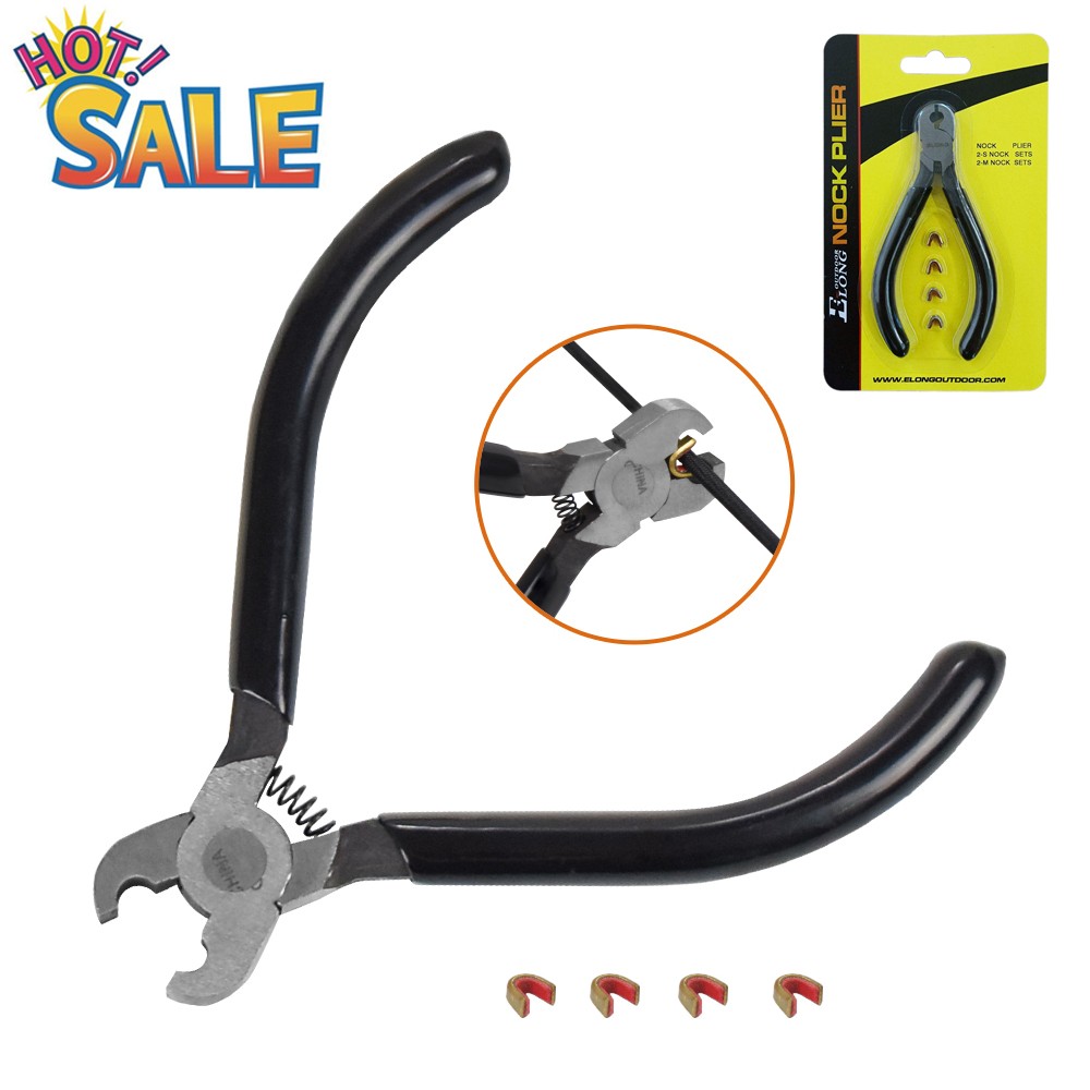 String D-Loop Nocking Pliers with 4 String nocking Points Archery Compound Bow